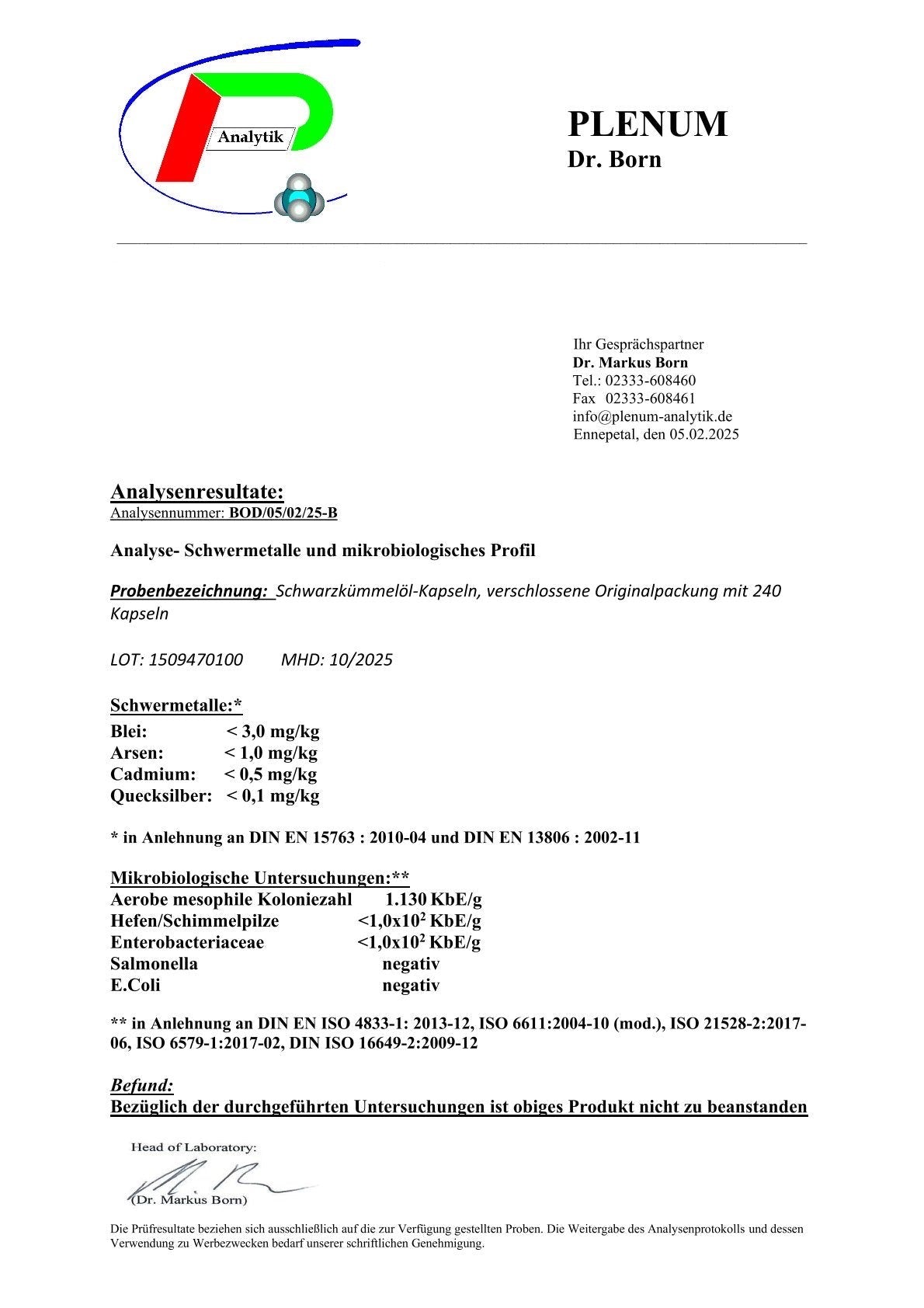 Ägyptisches Schwarzkümmelöl - 240 vegane Softgels
